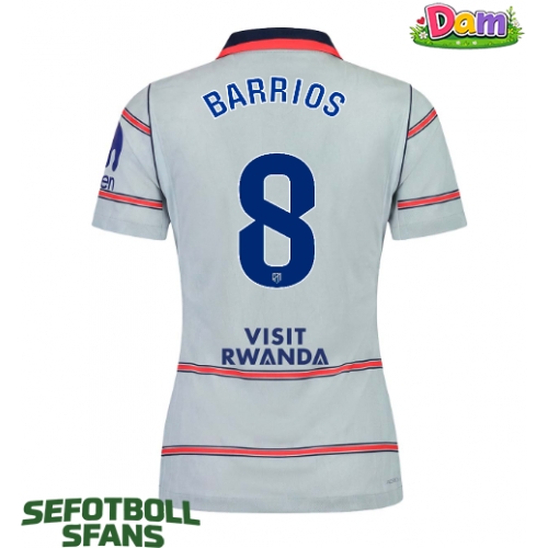 Atletico Madrid Pablo Barrios #8 Tredje Tröja Kvinnor 2026-27 Kortärmad